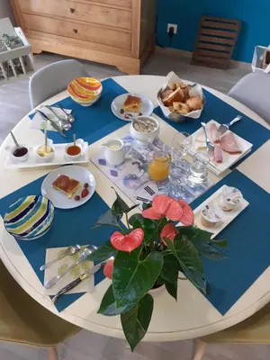 Nourriture dans le B&B/chambre d'hôtes ou à proximité