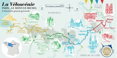 Plan de l'établissement Escale en baie.