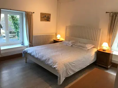 Un ou plusieurs lits dans un hébergement de l'établissement Sleeps14- 5Acres- PetFriendly- NearToNormandyCoast
