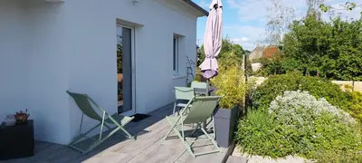 Jardin de l'établissement CHAMBRE AVEC SUITE DE 26 M2