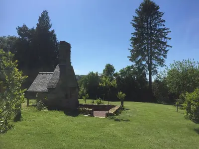 Jardin de l'établissement La Blanche Roche