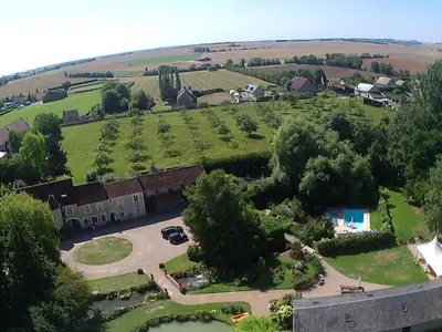 Piscine de l'établissement yourte Coeur de Combray ou située à proximité