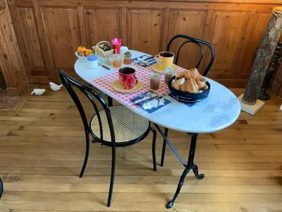Nourriture dans le B&B/chambre d'hôtes ou à proximité