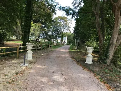 Plan de l'établissement gîte du moulin du pré