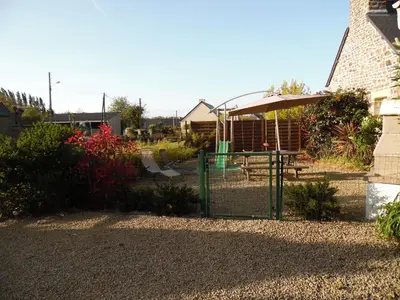 Jardin de l'établissement Gite Mont Saint Michel 
