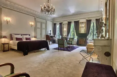 Un ou plusieurs lits dans un hébergement de l'établissement Le Tardif, Noble Guesthouse