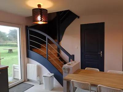 Plan de l'établissement Holiday Home Maison de l'Océan à Denneville