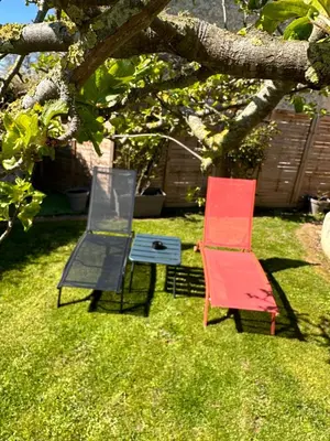 Jardin de l'établissement Hôtel Restaurant le clos de l 'Ancien Pressoir