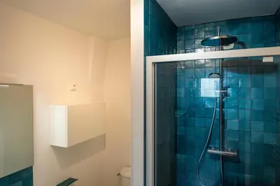 Salle de bains dans l'établissement Charmant appartement 4 personnes en centre-ville