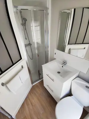 Plan de l'établissement Charmant duplex 2 pièces hypercentre de Granville