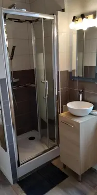 Salle de bains dans l'établissement Cabourg, Hypercentre, 2 pièces Cosy
