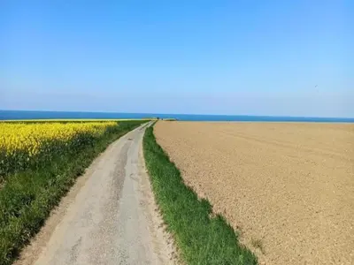 Paysage naturel près de la maison de vacances