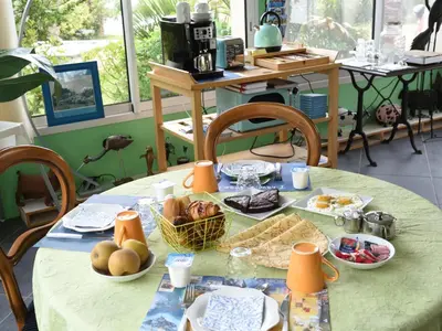Nourriture dans le B&B/chambre d'hôtes ou à proximité