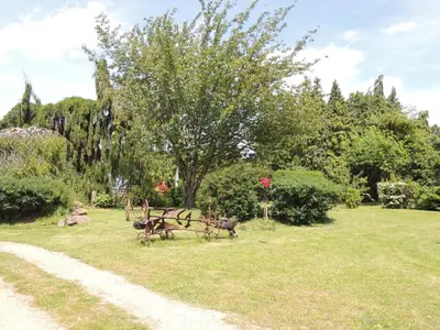 Jardin de l'établissement La Ferme du Bourg