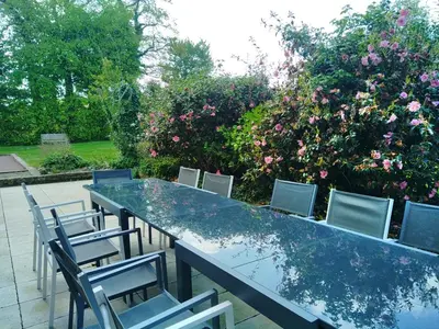 Jardin de l'établissement Le domaine des Ecureuils