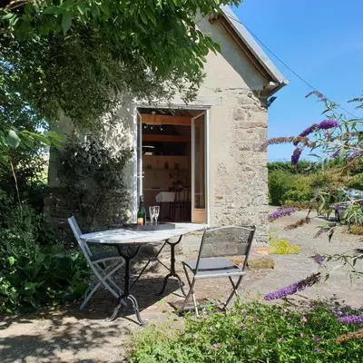 Jardin de l'établissement Gîte de la Founauderie