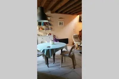 Coin salon dans l'établissement Maison de pêcheur
