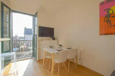 Télévision ou salle de divertissement dans l'établissement Duplex Margareth Welkeys