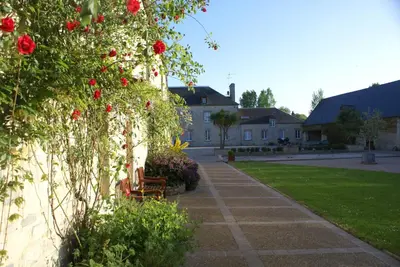 Jardin de l'établissement Domaine Utah Beach - Le Grand Hard