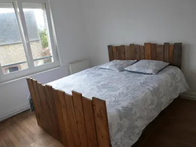 Un ou plusieurs lits dans un hébergement de l'établissement gîte iaorana - maison en centre ville