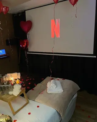Un ou plusieurs lits dans un hébergement de l'établissement Nouveau - L'instant Passion - Love Room