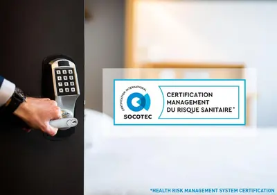 Certificat, récompense, panneau ou autre document affiché dans l'établissement B&B HOTEL Ouistreham