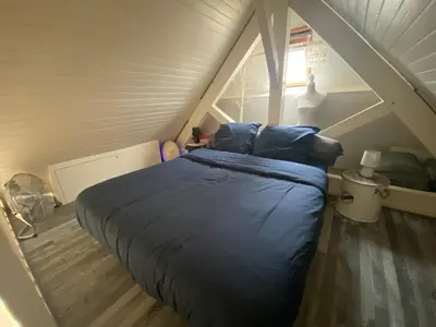 Un ou plusieurs lits dans un hébergement de l'établissement Appartement Vue Mer - Cabourg - Normandie