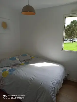 Un ou plusieurs lits dans un hébergement de l'établissement MON CABOURG PLAGE