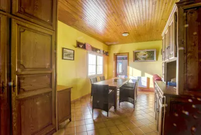 Coin salon dans l'établissement Marine - Maison et jardin - Grande Plage à 150 m