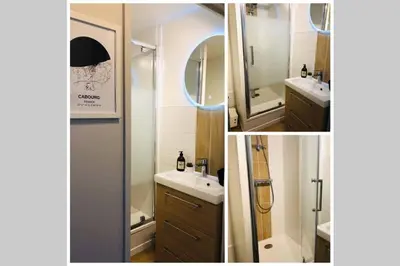 Salle de bains dans l'établissement La petite madeleine de Proust