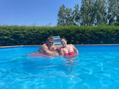 Clients de l'établissement Spacious house for 6 people with a swimming pool