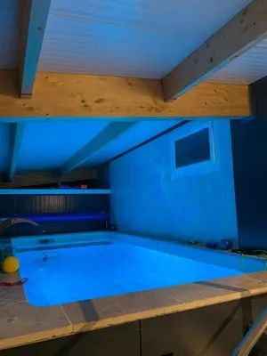 Un ou plusieurs lits dans un hébergement de l'établissement Belle Villa 6 pers 2h espace bien-être privatisé inclus 80 m2 de détente garantie