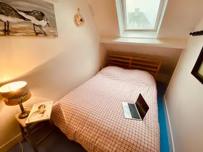 Un ou plusieurs lits dans un hébergement de l'établissement La Cabourgeaise