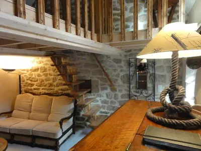 Coin salon dans l'établissement LA VUULE MAISON