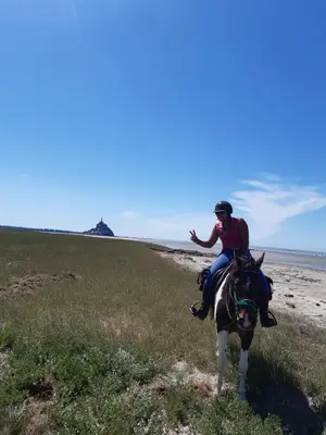 Clients de l'établissement Gîte 5 places -Mont Saint-Michel- La Taniere le Jersey
