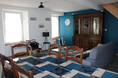 Coin salon dans l'établissement LES SALINES 47A Gîte touristique 3 étoiles