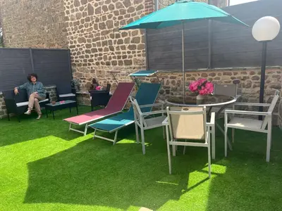 Plan de l'établissement Studio charmant à La Ferrière-aux-Étangs, 27 m², avec Spa