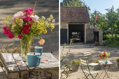 Jardin de l'établissement La Cour Souveraine - Gîte Omaha