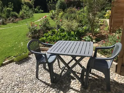 Jardin de l'établissement Maison Blanche en Côte de Nacre