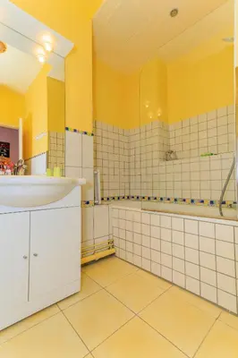 Salle de bains dans l'établissement UN AIR D'ASIE