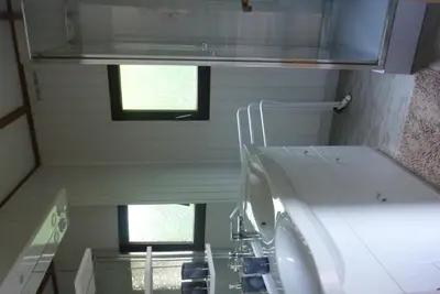 Salle de bains dans l'établissement 3 Gites - Relais Du Saussay Pertheville Ners