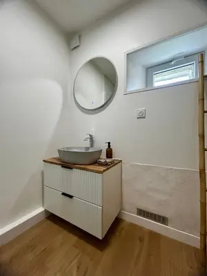 Plan de l'établissement Maison 2 chambres avec espace extérieur privé et petit-déjeuner en supplément - fait-maison et produits locaux