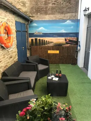 Coin salon dans l'établissement Cherbourg Sea Sand