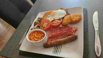 Nourriture dans la maison d'hôtes ou à proximité