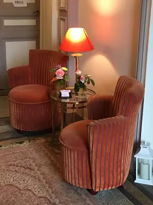Coin salon dans l'établissement La Villa L'Argentine
