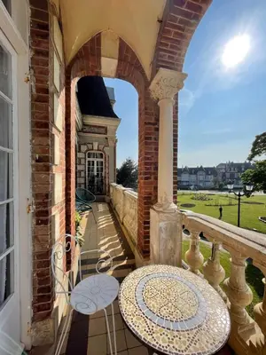 Balcon ou terrasse dans l'établissement La Villa L'Argentine