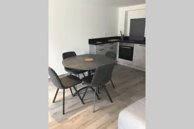 Cuisine ou kitchenette dans l'établissement Côté Mer - Maison (3P) au calme proche de la mer