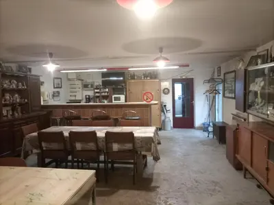 Cuisine ou kitchenette dans l'établissement La Baronnerie