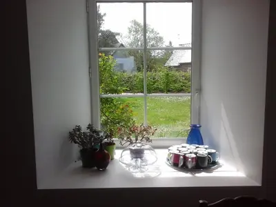 Jardin de l'établissement Maison Tombelaine