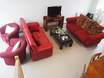 Coin salon dans l'établissement Maison Leonard